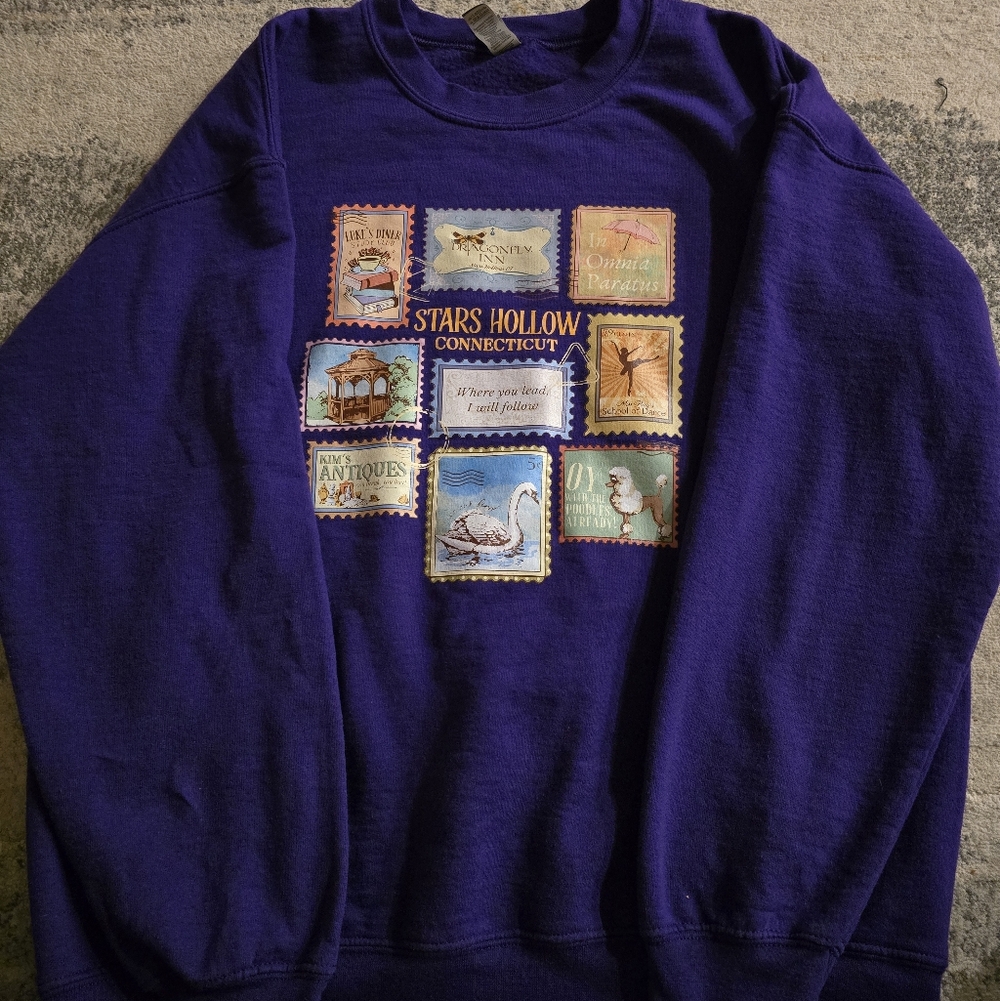 Purple Gilmore Girls Sweatshirt